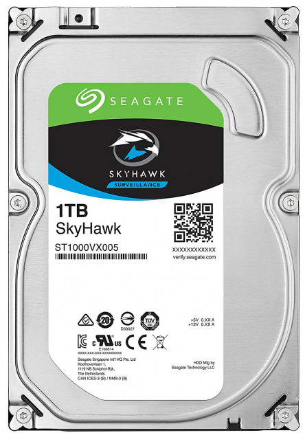 Жесткий диск 3.5" 1Tb Seagate SkyHawk Surveillance, SATA3, 64Mb, 5900rpm (ST1000VX005)
Жесткий диск 3.5" 1Tb Seagate SkyHawk Surveillance, SATA3, 64Mb, 5900rpm (ST1000VX005)