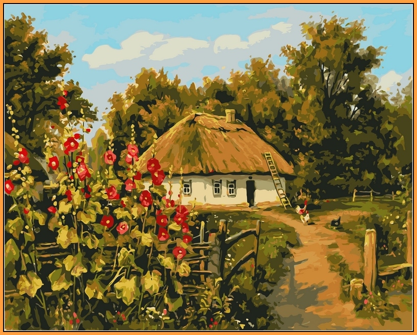 Картина по номерам Babylon Premium Сельская хатка 40*50 см (в коробке) арт.NB354R
Картина по номерам Babylon Premium Сельская хатка 40*50 см (в коробке) арт.NB354R