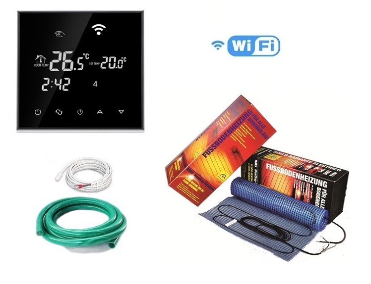 Теплый пол Arnold Rak нагревательный двухжильный мат FH-ЕС 180 450Вт 2.5 м² с программируемым сенсорным терморегулятором WI-FI Black в комплекте (VIT900148711)
Теплый пол Arnold Rak нагревательный двухжильный мат FH-ЕС 180 450Вт 2.5 м² с программируемым сенсорным терморегулятором WI-FI Black в комплекте (VIT900148711)