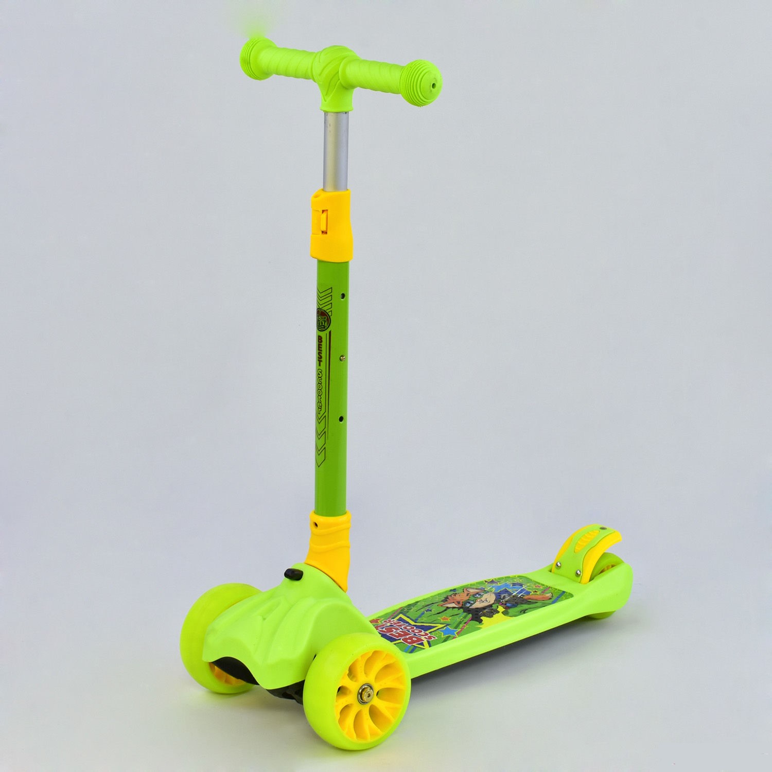 Самокат трехколесный Best Scooter F - 11220, складной руль, колёса PU со светом Салатовый
Самокат трехколесный Best Scooter F - 11220, складной руль, колёса PU со светом Салатовый
