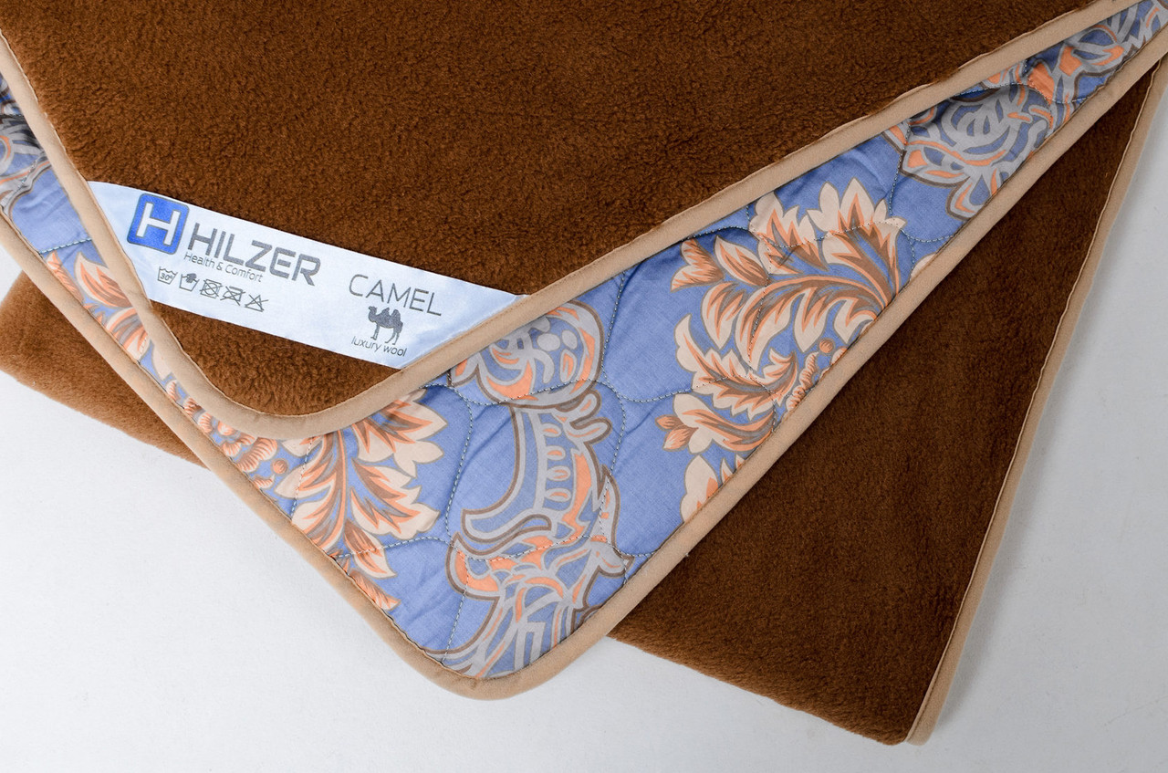 Одеяло односпальное из верблюжей шерсти HILZER всесезонное антиаллергенное CAMEL/SATIN коричневое 140х200
Одеяло односпальное из верблюжей шерсти HILZER всесезонное антиаллергенное CAMEL/SATIN коричневое 140х200
