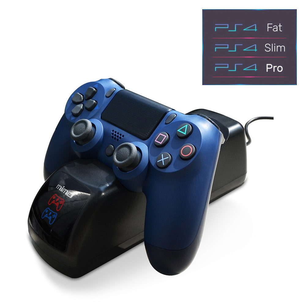 Двойная зарядная dock станция mimd подставка для геймпадов DUALSHOCK 4 Sony PlayStation PS4 Pro / PS4 Slim / PS4 Fat
Двойная зарядная dock станция mimd подставка для геймпадов DUALSHOCK 4 Sony PlayStation PS4 Pro / PS4 Slim / PS4 Fat