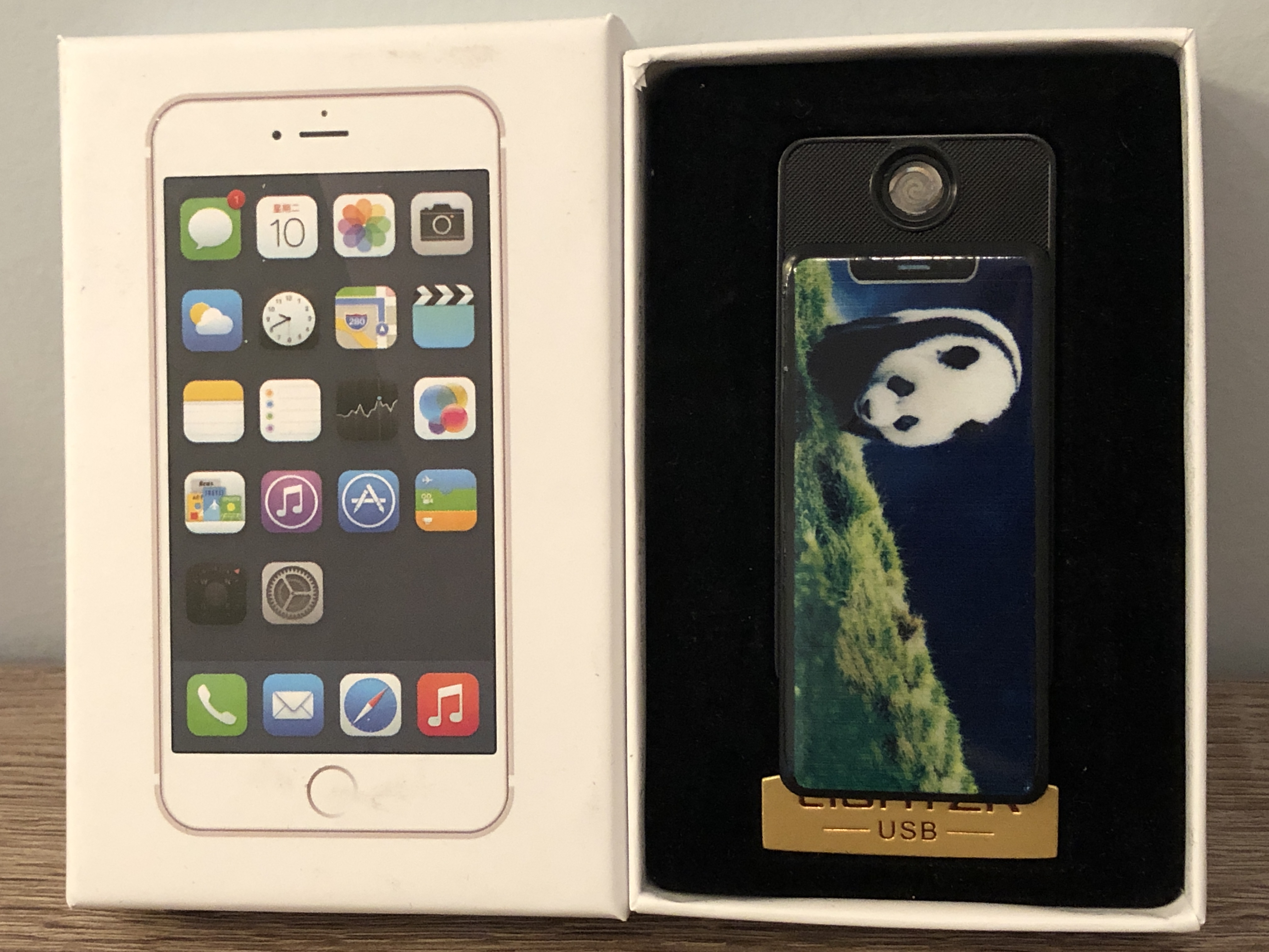 Зажигалка электро импульсная USB электрическая Аккумуляторная Lighter Panda в подарочной коробке Black
Зажигалка электро импульсная USB электрическая Аккумуляторная Lighter Panda в подарочной коробке Black
