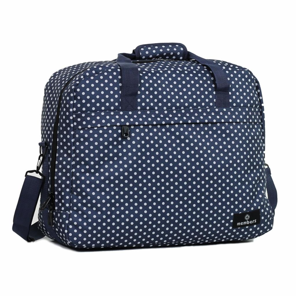 Сумка дорожная Members Essential On-Board Travel Bag 40 Navy Polka (SB-0036-NP)
Сумка дорожная Members Essential On-Board Travel Bag 40 Navy Polka (SB-0036-NP)