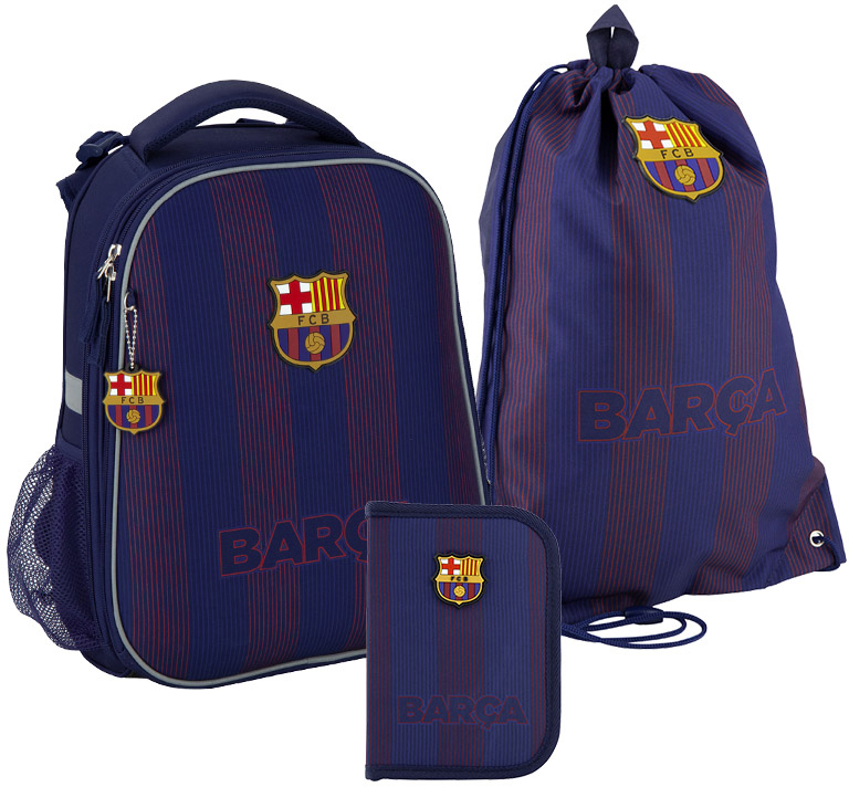 Школьный набор рюкзак + пенал + сумка для обуви Kite Education FC Barcelona SET_BC20-531M
Школьный набор рюкзак + пенал + сумка для обуви Kite Education FC Barcelona SET_BC20-531M