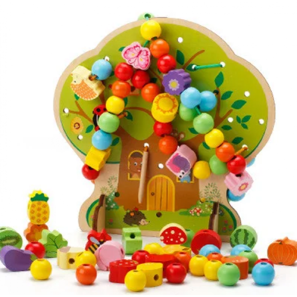 Деревянная шнуровка Дерево Best Toys 31337 Детская развивающая шнуровка дерево 102 детали Развивающая деревянная игрушка шнуровка для детей 
Деревянная шнуровка Дерево Best Toys 31337 Детская развивающая шнуровка дерево 102 детали Развивающая деревянная игрушка шнуровка для детей