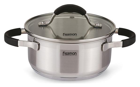 Кастрюля Fissman Magnifika 5.1л из нержавеющей стали с силиконовыми накладками на ручках
Кастрюля Fissman Magnifika 5.1л из нержавеющей стали с силиконовыми накладками на ручках