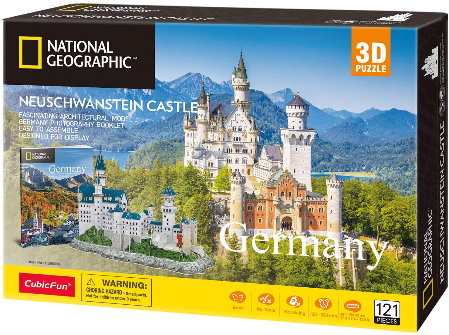 Трехмерная головоломка-конструктор Cubic Fun National Geographic Замок Нойшванштайн (6944588209902)
Трехмерная головоломка-конструктор Cubic Fun National Geographic Замок Нойшванштайн (6944588209902)