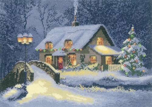 Набір для вишивання хрестиком "Різдвяний котедж//Christmas Cottage" Heritage Crafts H1100
Набір для вишивання хрестиком "Різдвяний котедж//Christmas Cottage" Heritage Crafts H1100