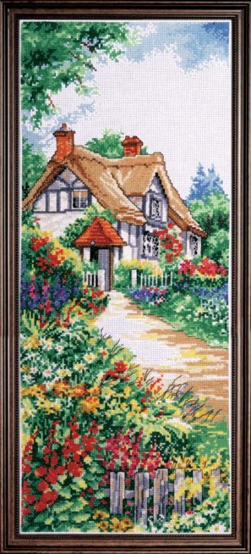 Набір для вишивання хрестиком "Thatched Cottage//Дім з солом'яним дахом" Design Works dw2768
Набір для вишивання хрестиком "Thatched Cottage//Дім з солом'яним дахом" Design Works dw2768
