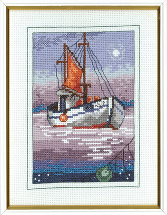 Набір для вишивання з рамков "Риболовецьке судно (Fishing vessel)" Permin 92-7196R
Набір для вишивання з рамков "Риболовецьке судно (Fishing vessel)" Permin 92-7196R