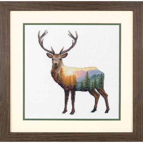 Набір для вишивання хрестиком "Deer Scene//Пейзаж с оленем" DIMENSIONS 70-35387
Набір для вишивання хрестиком "Deer Scene//Пейзаж с оленем" DIMENSIONS 70-35387