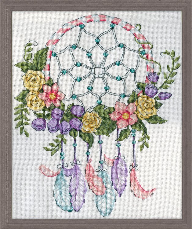 Набір для вишивання хрестиком "Pastel Dreamcatcher//Пастельний ловець снів" Design Works dw3256
Набір для вишивання хрестиком "Pastel Dreamcatcher//Пастельний ловець снів" Design Works dw3256