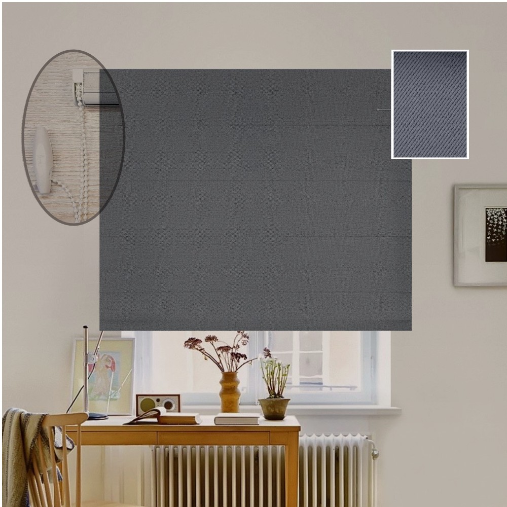 Римская штора система Lux Coullise InHt Блэкаут Perfect 12488 Графитовый 100х160 см
Римская штора система Lux Coullise InHt Блэкаут Perfect 12488 Графитовый 100х160 см