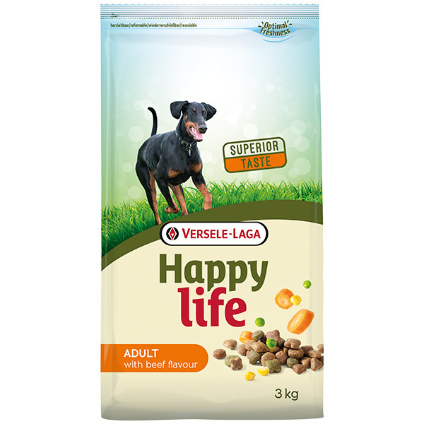 Сухой корм Happy Life Adult with Beef flavouring ХЕППИ ЛАЙФ с говядиной для собак всех пород, 15 кг
Сухой корм Happy Life Adult with Beef flavouring ХЕППИ ЛАЙФ с говядиной для собак всех пород, 15 кг