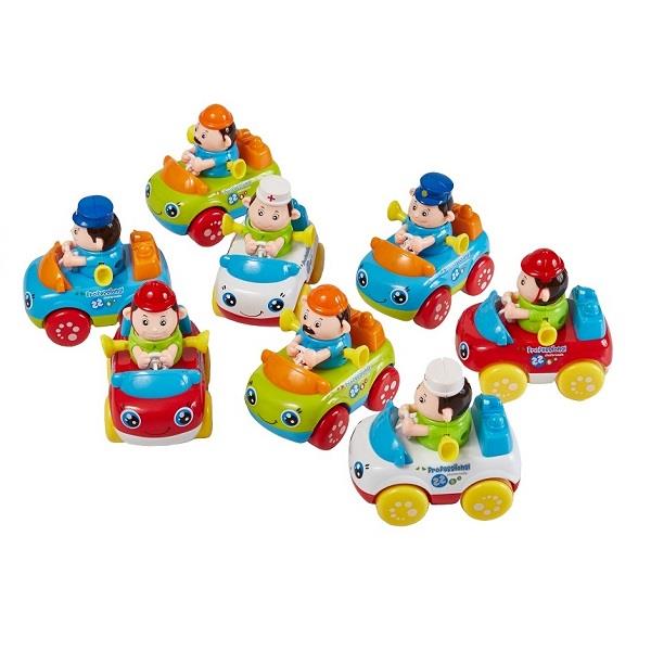 Игрушка инерционная Huile Toys Рабочая машинка полицейский, пожарник, инженер, доктор 8 шт. в упаковке пластик разноцветный AFK 356C
Игрушка инерционная Huile Toys Рабочая машинка полицейский, пожарник, инженер, доктор 8 шт. в упаковке пластик разноцветный AFK 356C
