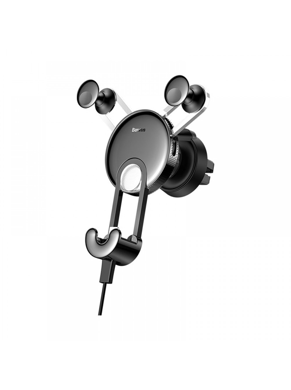 Автомобильный держатель для телефона Baseus YY vehicle-mounted phone charging holder with USB cable Black
Автомобильный держатель для телефона Baseus YY vehicle-mounted phone charging holder with USB cable Black