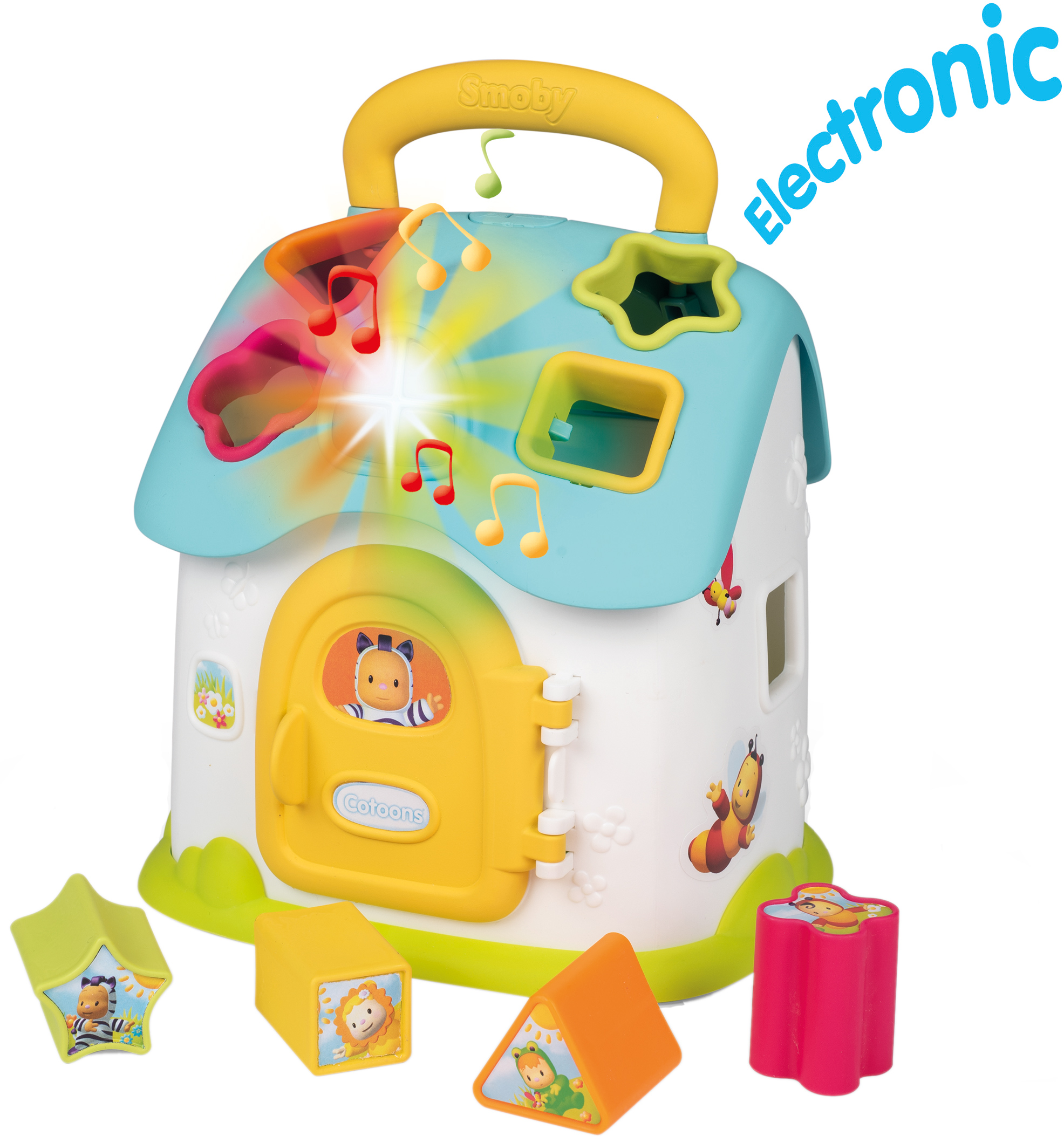 Игрушка для развития Smoby Toys Cotoons Дом со звуковым и световым эффектами (110435)
Игрушка для развития Smoby Toys Cotoons Дом со звуковым и световым эффектами (110435)