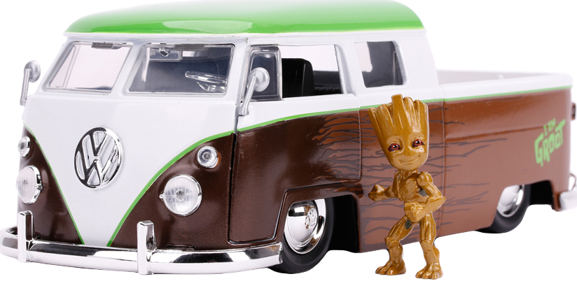 Машина металлическая Jada Марвел Стражи Галактики Volkswagen Pickup (1963) + фигурка Грута 1:24 (253225013) (4006333070433)
Машина металлическая Jada Марвел Стражи Галактики Volkswagen Pickup (1963) + фигурка Грута 1:24 (253225013) (4006333070433)