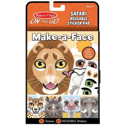 Набор для творчества Melissa&Doug Блокнот с многоразовыми наклейками Сафари (MD30510)
Набор для творчества Melissa&Doug Блокнот с многоразовыми наклейками Сафари (MD30510)