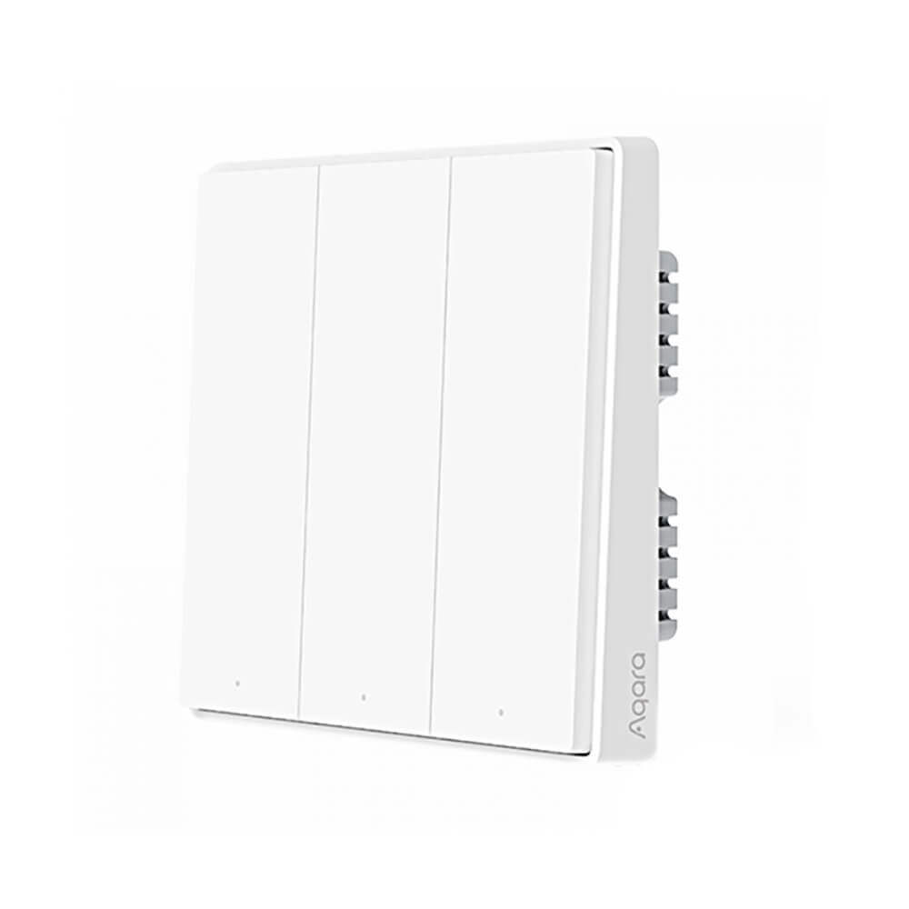 Умный выключатель Aqara Smart Light Switch ZigBee Version 3 кнопки без нулевой линии Белый
Умный выключатель Aqara Smart Light Switch ZigBee Version 3 кнопки без нулевой линии Белый