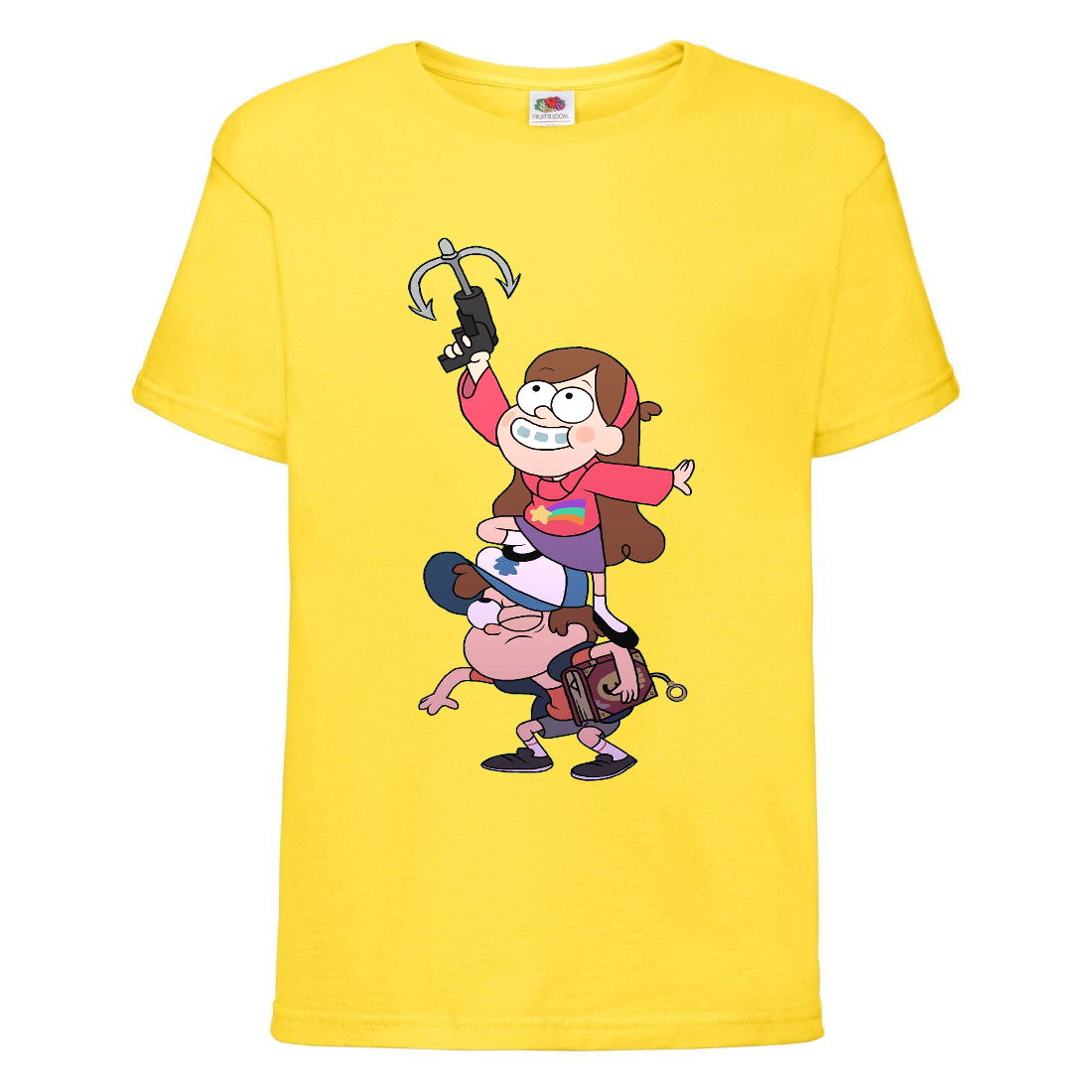 Футболка детская Гравити Фолз Мэйб и Диппер 4 (Gravity Falls Mayb and Dipper 4) желтая (GF yl-7) 164 см
Футболка детская Гравити Фолз Мэйб и Диппер 4 (Gravity Falls Mayb and Dipper 4) желтая (GF yl-7) 164 см