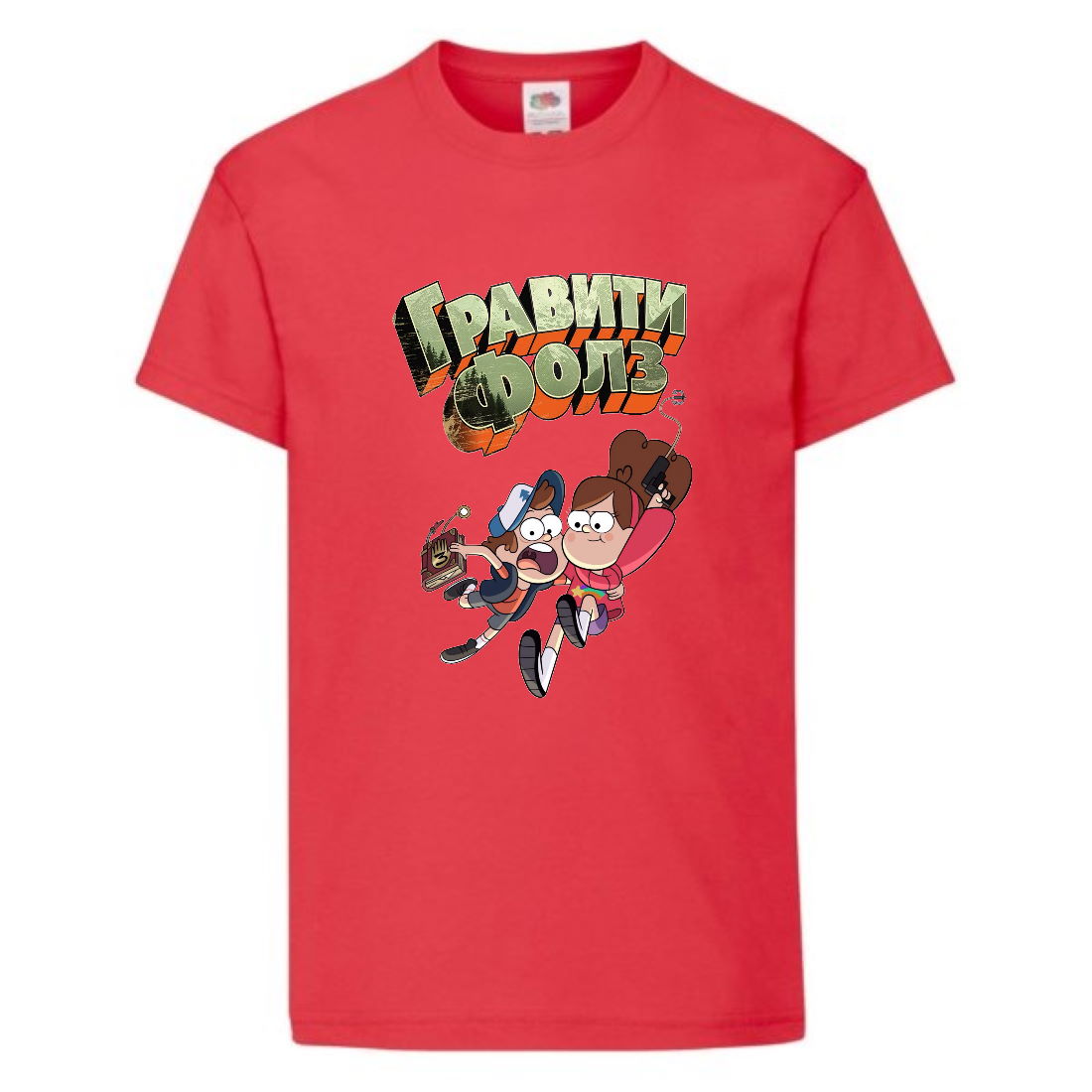 Футболка детская Гравити Фолз Мэйб и Диппер 2 (Gravity Falls Mayb and Dipper 2) красная (GF rd-5) 140 см
Футболка детская Гравити Фолз Мэйб и Диппер 2 (Gravity Falls Mayb and Dipper 2) красная (GF rd-5) 140 см