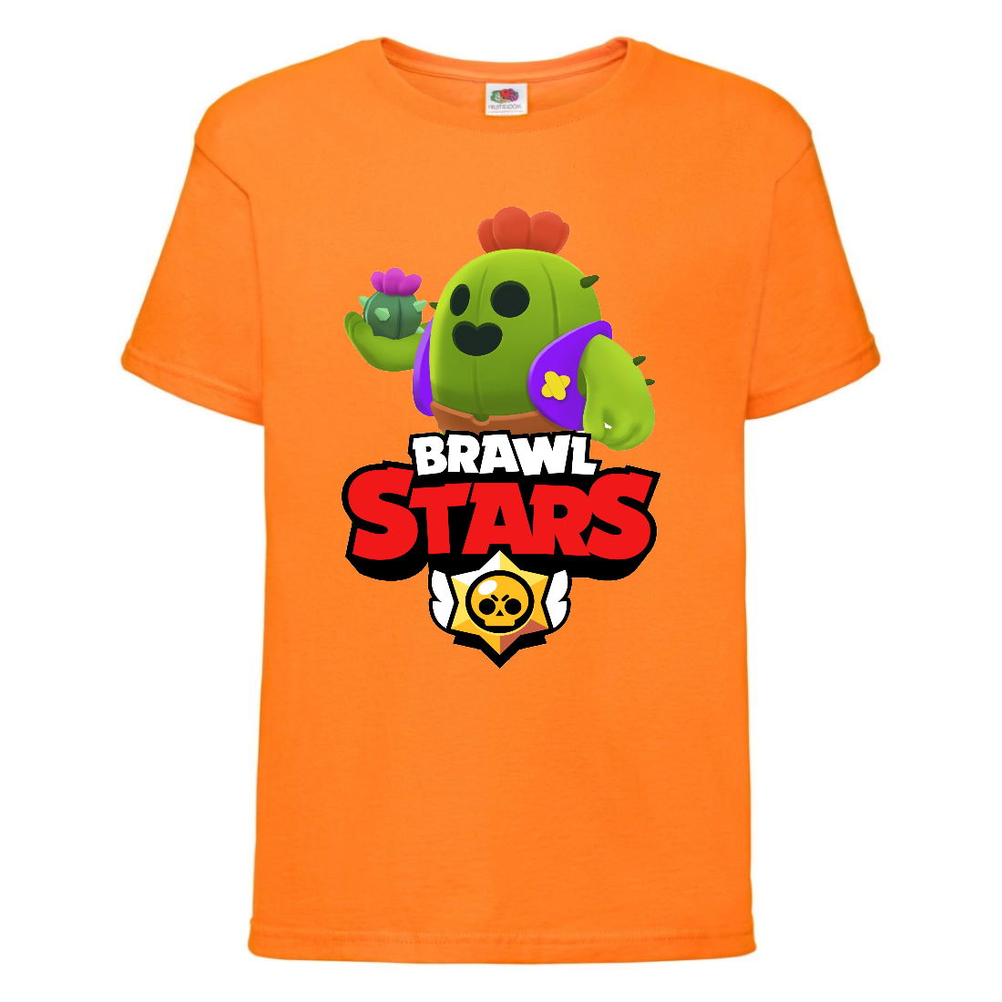 Футболка детская Бравл Старс Спайк (Brawl Stars Spike) оранжевая 164 см 
Футболка детская Бравл Старс Спайк (Brawl Stars Spike) оранжевая 164 см