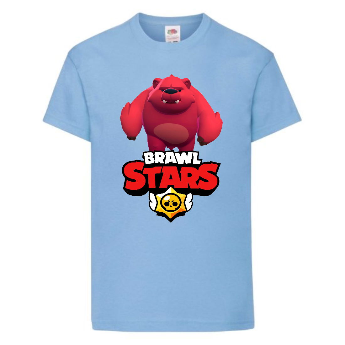Футболка детская Бравл Старс Медведь Ниты (Brawl Stars Nita) светло голубая 164 см
Футболка детская Бравл Старс Медведь Ниты (Brawl Stars Nita) светло голубая 164 см