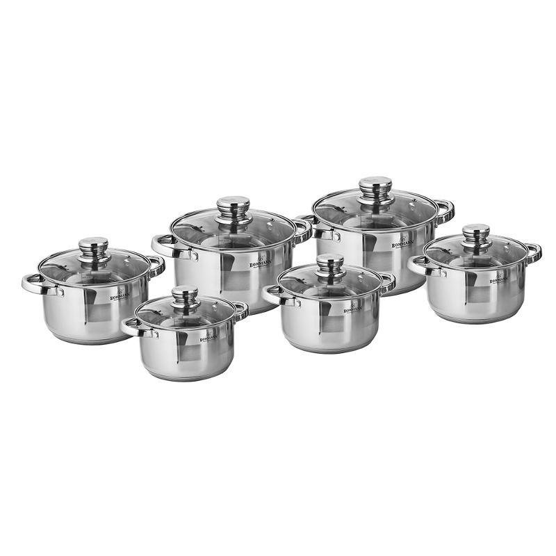 Набір посуди BOHMANN 12 предметів 1275-12-BH
Набір посуди BOHMANN 12 предметів 1275-12-BH