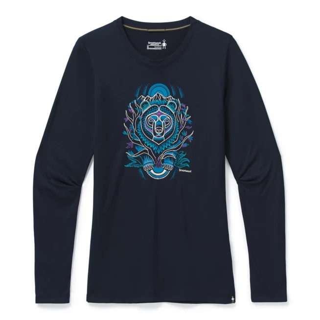 Футболка женская Smartwool Merino Sport 150 Autumn Sun Long Sleeve Graphic Tee M Темно-Синий
Футболка женская Smartwool Merino Sport 150 Autumn Sun Long Sleeve Graphic Tee M Темно-Синий