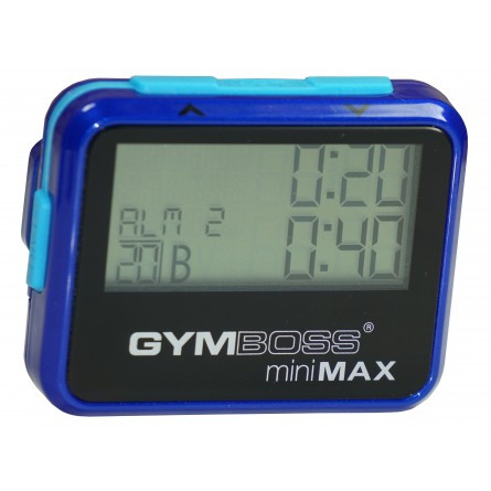Спортивный круговой таймер-секундомер Gymboss MiniMax для бокса и кросcфита синий металлик (GM-B-25)
Спортивный круговой таймер-секундомер Gymboss MiniMax для бокса и кросcфита синий металлик (GM-B-25)
