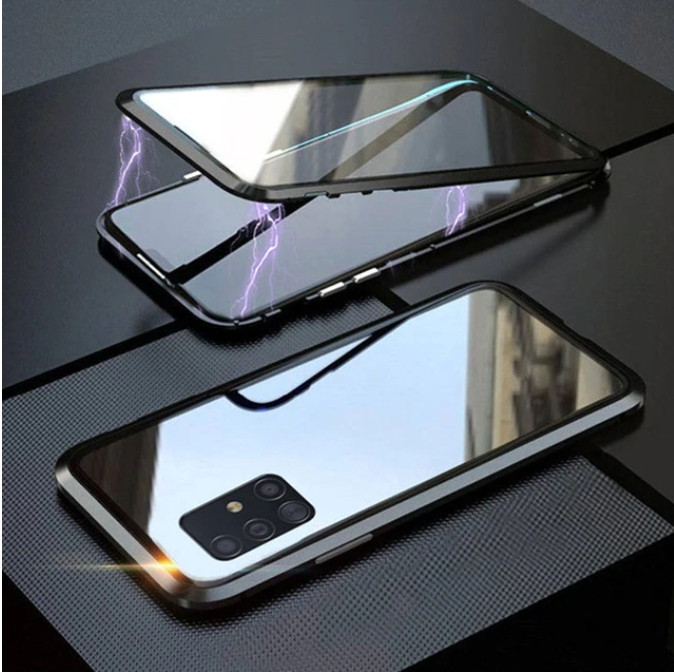 Магнитный чехол со стеклянной передней и задней панелью для Samsung Galaxy S20 Plus
Магнитный чехол со стеклянной передней и задней панелью для Samsung Galaxy S20 Plus