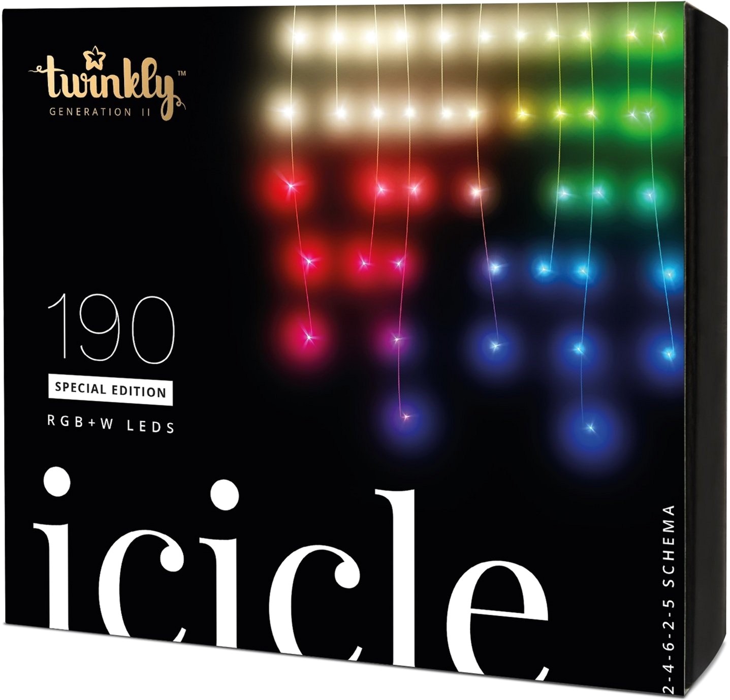 Светодиодная Smart LED гирлянда Twinkly Icicle RGBW 190, BT+WiFi, Gen II, IP44 кабель прозрачный (TWI190SPP-TEU)
Светодиодная Smart LED гирлянда Twinkly Icicle RGBW 190, BT+WiFi, Gen II, IP44 кабель прозрачный (TWI190SPP-TEU)