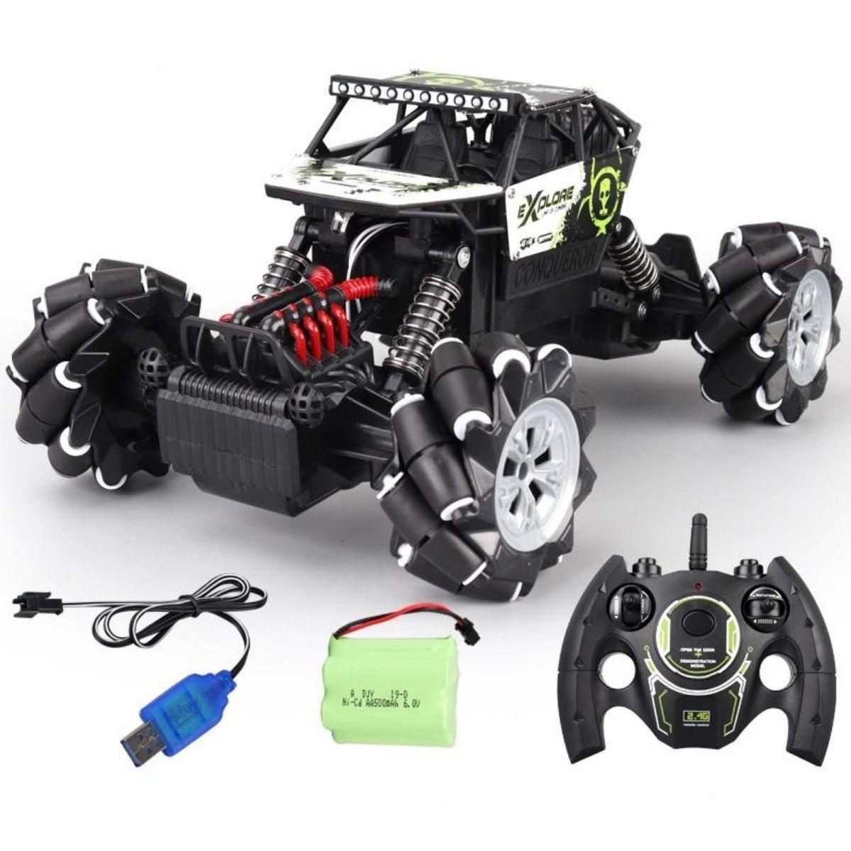 Игрушечная трюковая машинка Zhengguang Run Inclinet Drift 4WD для дрифта под углом 90 градусов на радиоуправлении зеленая (SKU_218621)
Игрушечная трюковая машинка Zhengguang Run Inclinet Drift 4WD для дрифта под углом 90 градусов на радиоуправлении зеленая (SKU_218621)