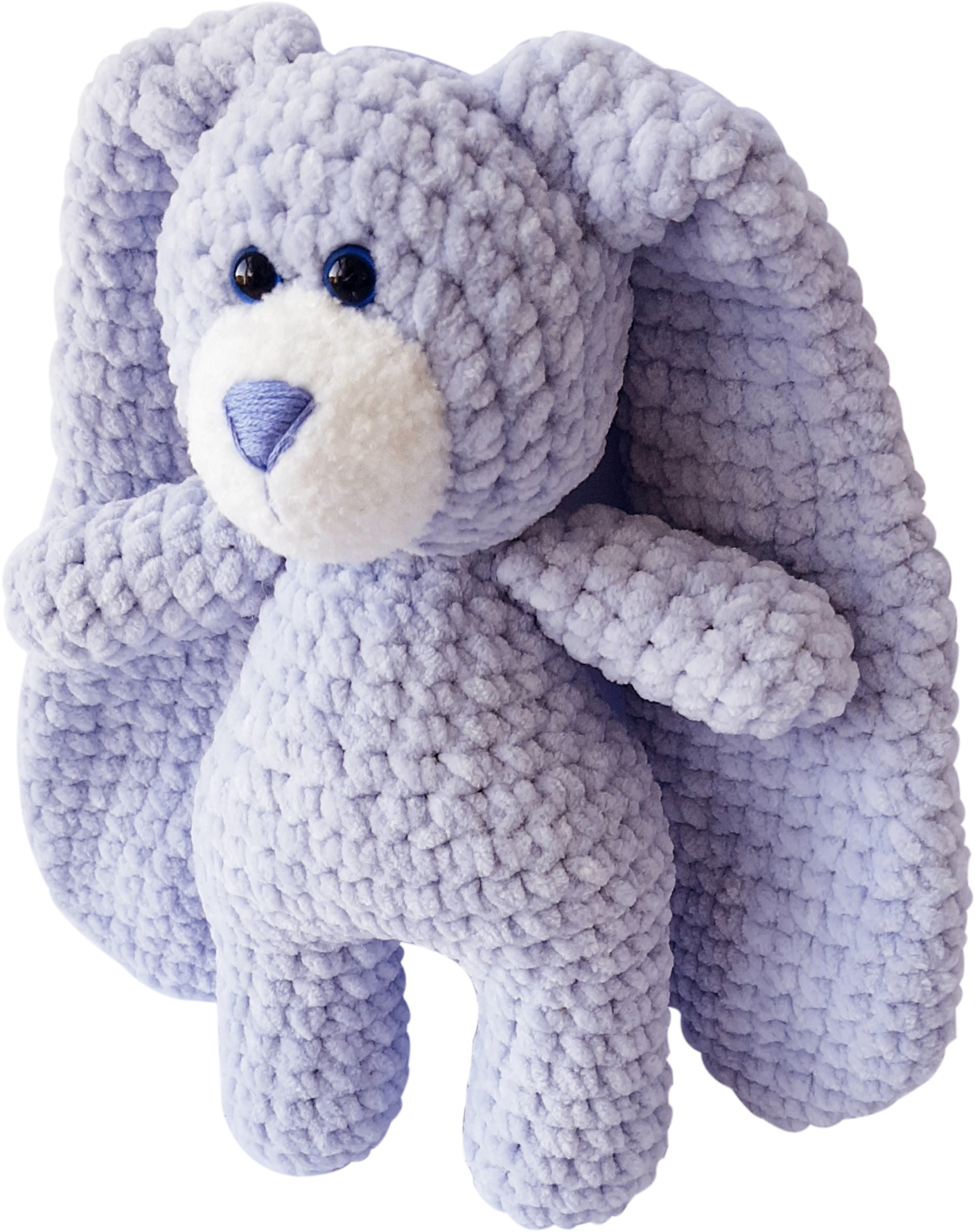 Мягкая плюшевая игрушка ручной работы Crochet UA Зайчик Бони Сиреневая 28 см (2020091403)
Мягкая плюшевая игрушка ручной работы Crochet UA Зайчик Бони Сиреневая 28 см (2020091403)