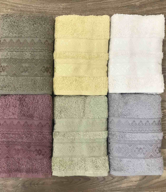 Набор полотенец для лица Sikel Cotton Saray 70*140см махровые банные 6шт арт.8681049352606
Набор полотенец для лица Sikel Cotton Saray 70*140см махровые банные 6шт арт.8681049352606