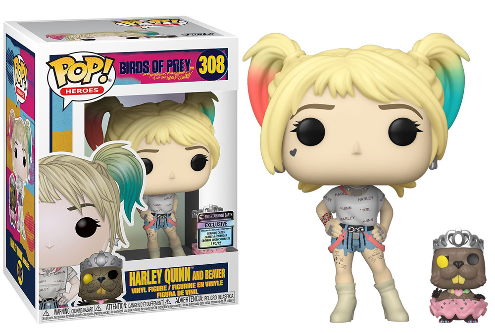 Фигурка Эксклюзив Funko Pop Фанко Поп Birds of Prey Хищные птицы Harley with Beaver Харли с бобром BOP HQ 308
Фигурка Эксклюзив Funko Pop Фанко Поп Birds of Prey Хищные птицы Harley with Beaver Харли с бобром BOP HQ 308