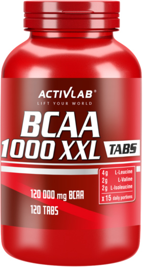 Аминокислоты ActivLab BCAA 1000 XXL 120 таблеток 5907368831022