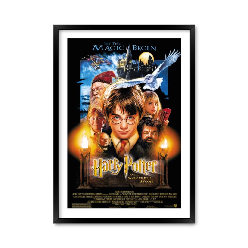 Постер "Harry Potter and sorcerer's stone" с антибликовым стеклом 297x420 мм в чёрной рамке
Постер "Harry Potter and sorcerer's stone" с антибликовым стеклом 297x420 мм в чёрной рамке