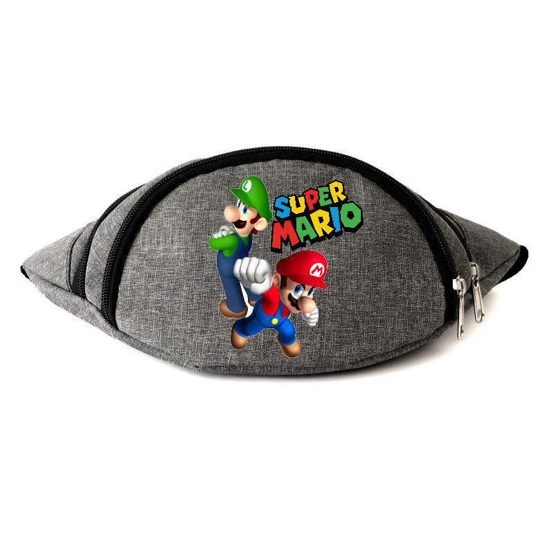 Сумка Бананка на пояс Супер братья Марио Mario (OB-SM-03) Cappuccino Toys серая
Сумка Бананка на пояс Супер братья Марио Mario (OB-SM-03) Cappuccino Toys серая