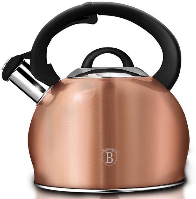 Чайник для плиты из нержавейки Berlinger Haus Rose Gold 3 л с индукционным дном и свистком (BH-1837)
Чайник для плиты из нержавейки Berlinger Haus Rose Gold 3 л с индукционным дном и свистком (BH-1837)