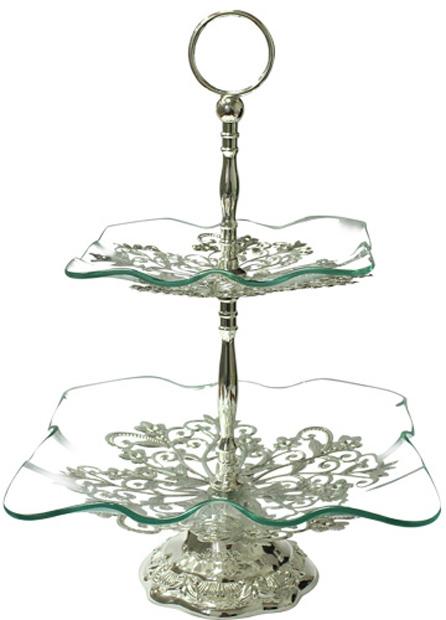 Фруктовница декоративная S&T German Silver Flowers 2-х ярусная 25 х 18 х 39 см (ST-37252)
Фруктовница декоративная S&T German Silver Flowers 2-х ярусная 25 х 18 х 39 см (ST-37252)