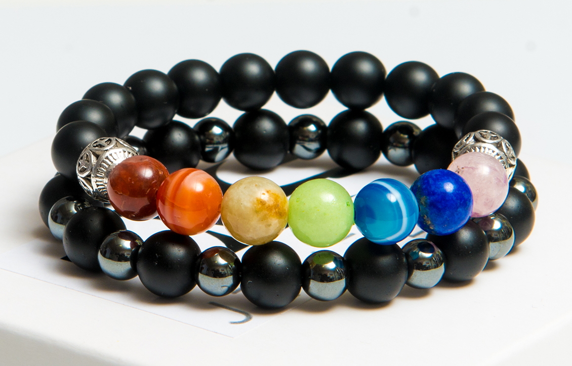 Парные браслеты мужские DMS Jewelry из натуральных камней шунгита и гематита DOUBLE ЧАКРЫ
Парные браслеты мужские DMS Jewelry из натуральных камней шунгита и гематита DOUBLE ЧАКРЫ