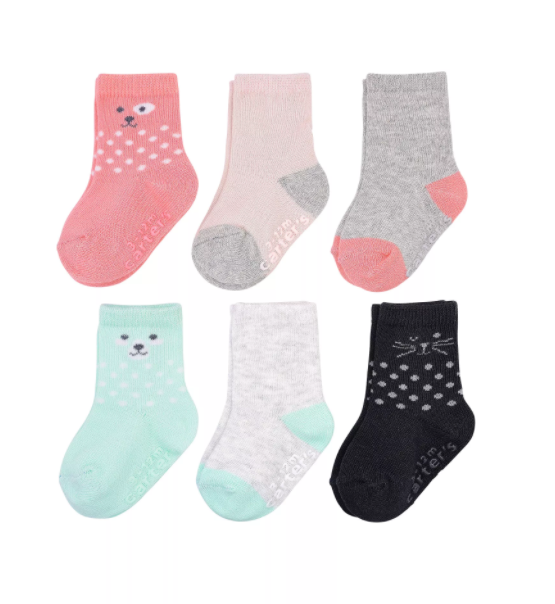 Носки Детские Carters 6 пар на Девочку - Разные Цвета CR05637, Носки Детские Carters 6 пар на Девочку 32-34 Разные Цвета CR05637
Носки Детские Carters 6 пар на Девочку - Разные Цвета CR05637, Носки Детские Carters 6 пар на Девочку 32-34 Разные Цвета CR05637