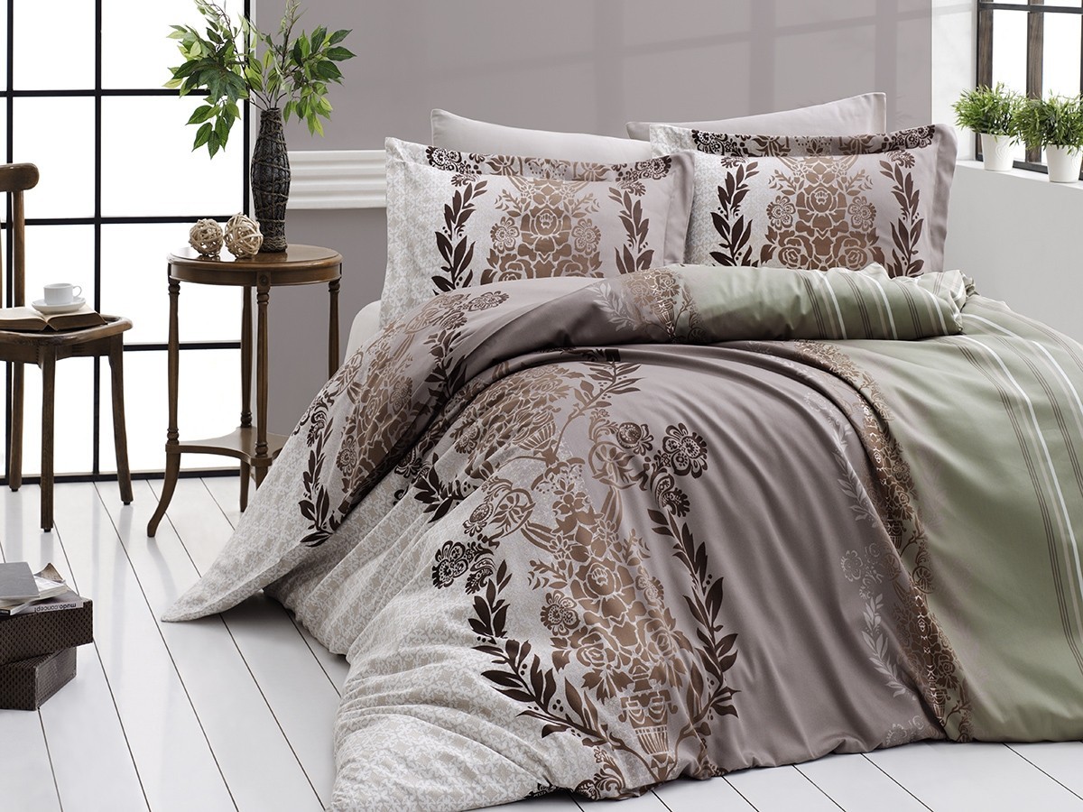 Комплект постельного белья полуторный First Choice Cotton Satin Farah Yeşil 160х220 (FCS-0283)
Комплект постельного белья полуторный First Choice Cotton Satin Farah Yeşil 160х220 (FCS-0283)