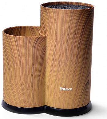 Подставка бревно Wood для кухонных ножей и ножниц 23х11х11см, двойная Fissman 38286-BR-1883
Подставка бревно Wood для кухонных ножей и ножниц 23х11х11см, двойная Fissman 38286-BR-1883