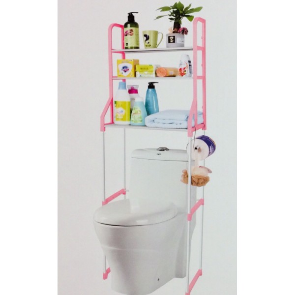 Полка-стеллаж над унитазом напольная тумба 152 см Style WM-64 Бело-розовая
Полка-стеллаж над унитазом напольная тумба 152 см Style WM-64 Бело-розовая
