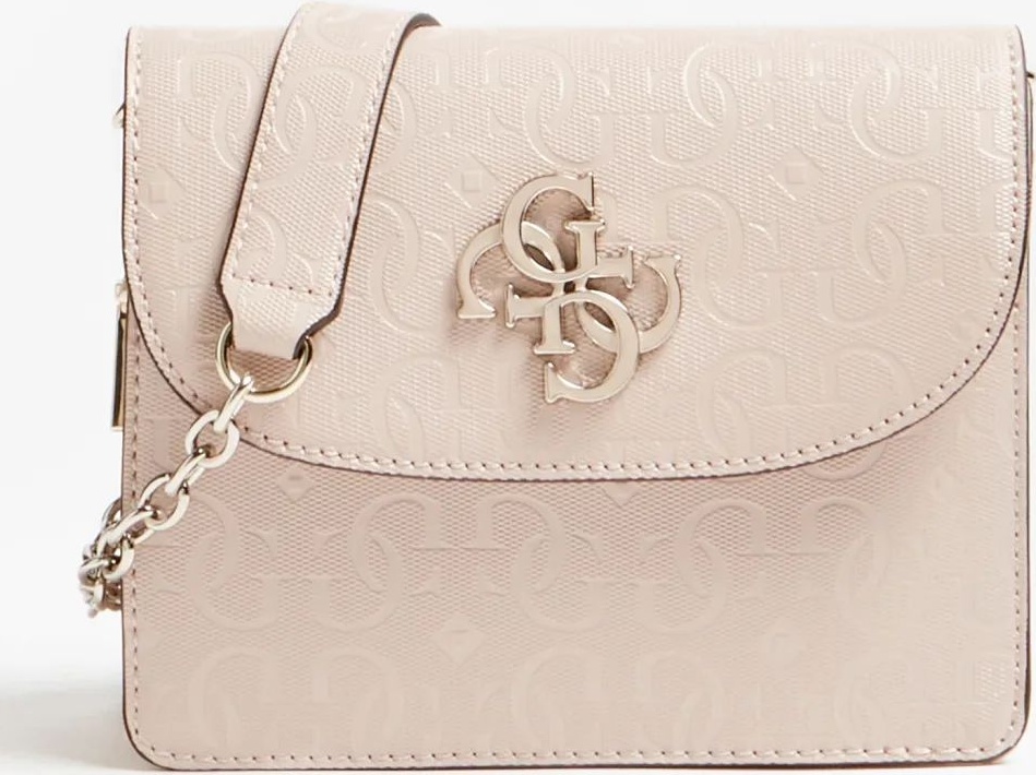 Женская сумка Guess Chic Shine Mini Crossbody Flap HWSG7746780-BLS Бежево-розовая 
Женская сумка Guess Chic Shine Mini Crossbody Flap HWSG7746780-BLS Бежево-розовая
