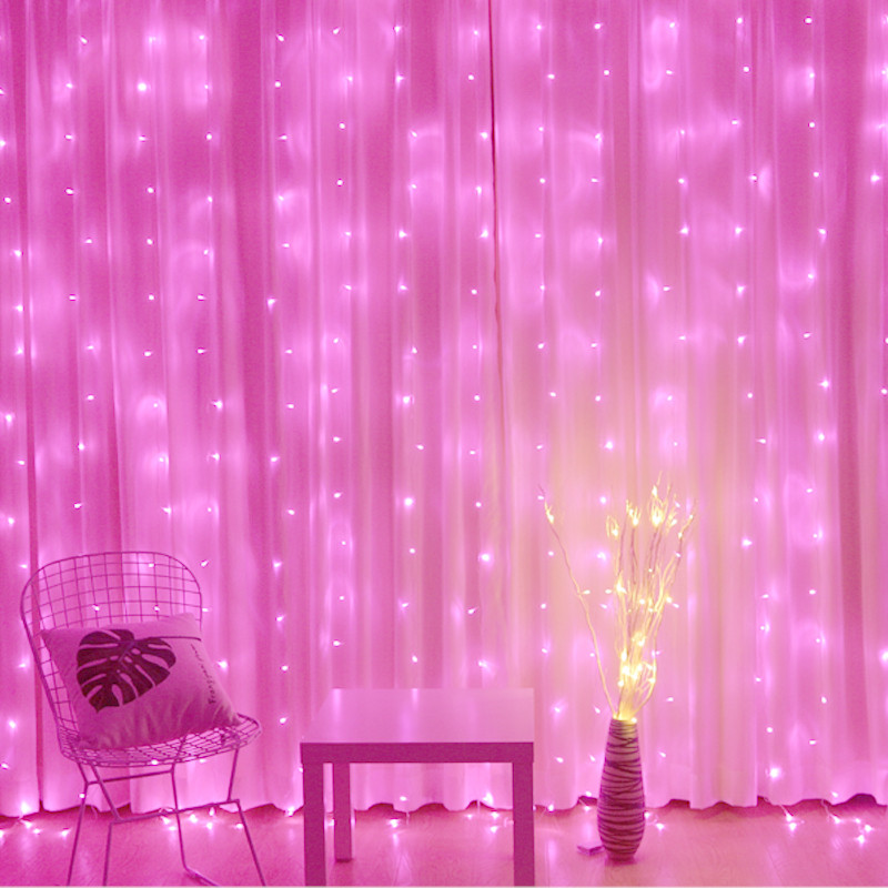 Светодиодная гирлянда LTL штора curtain "капля росы" 3*3 метра 300 led Pink c пультом
Светодиодная гирлянда LTL штора curtain "капля росы" 3*3 метра 300 led Pink c пультом